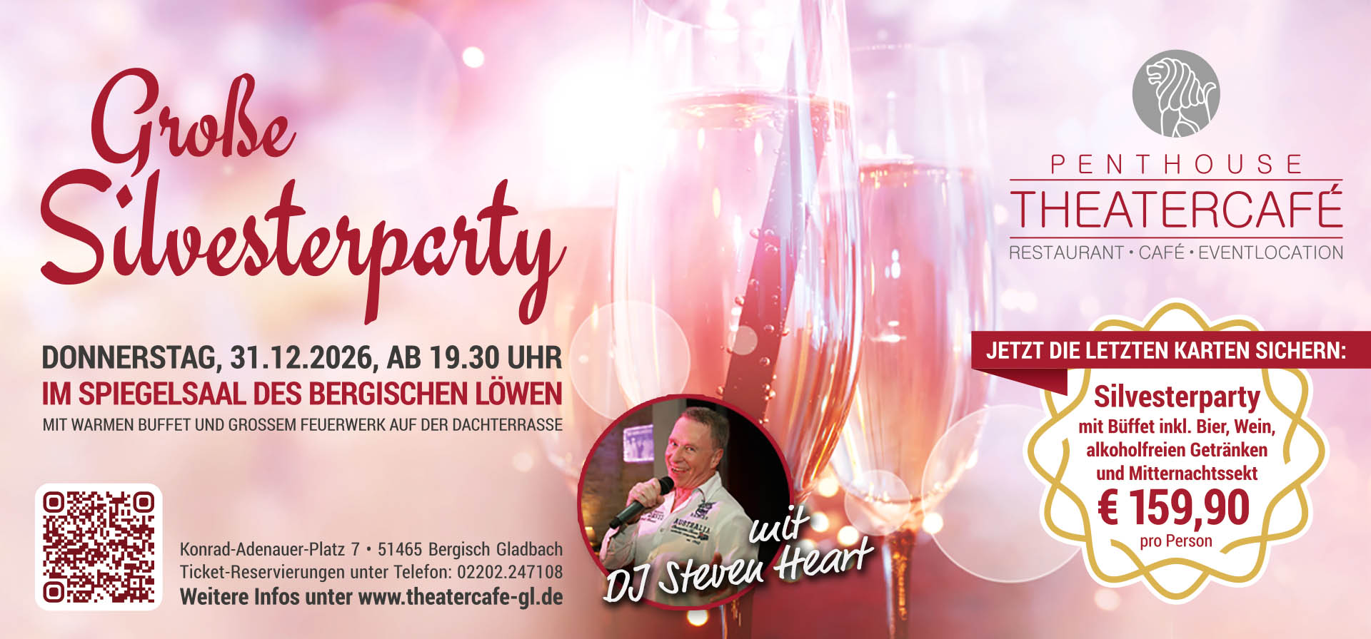 Silvester Party in Bergisch Gladbach