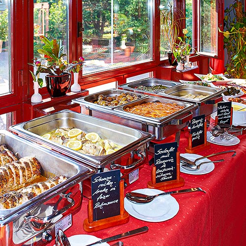 Das Theatercafé in Bergisch Gladbach liefert Speisen für Ihre Party - Catering - Partyservice