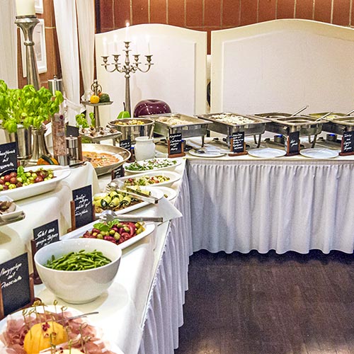 Das Theatercafé in Bergisch Gladbach liefert Speisen für Ihre Party - Catering - Partyservice